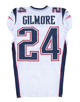 2019 Stephon Gilmore Game Used & Photo Matched NE Patriots Jersey For 2 Games From 2019 NFL Defensive POTY Season – Only 6th Cornerback To Win Award  (NFL-PSA/DNA & Resolution Photomatching)